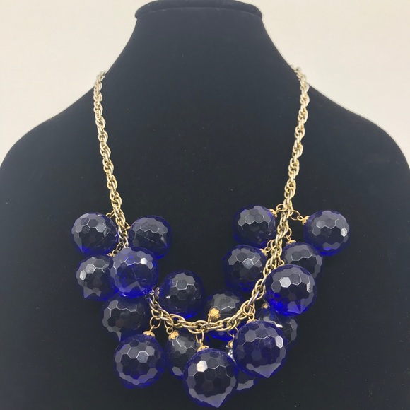 Vintage Royal Blue Necklace - Picture 7 of 8